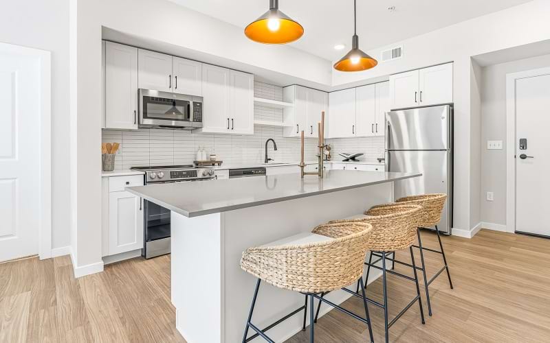 2-Bedroom Unit Kitchen 